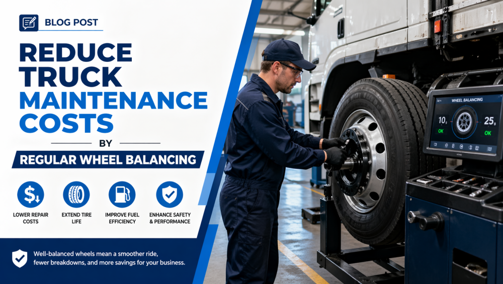 Reduce Truck Maintenance Costs By Regular Wheel Balancing