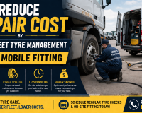 Reduce Repair Cost by Fleet Tyre Management & Mobile Fitting