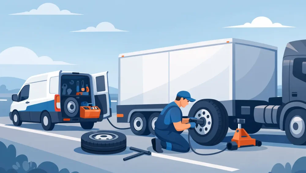 Mobile Trailer Tyre Repair That Keeps You Moving