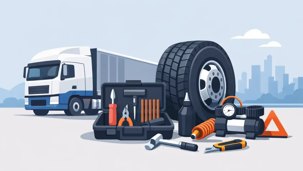 Truck Tyre Repair Kit: What Drivers Should Know
