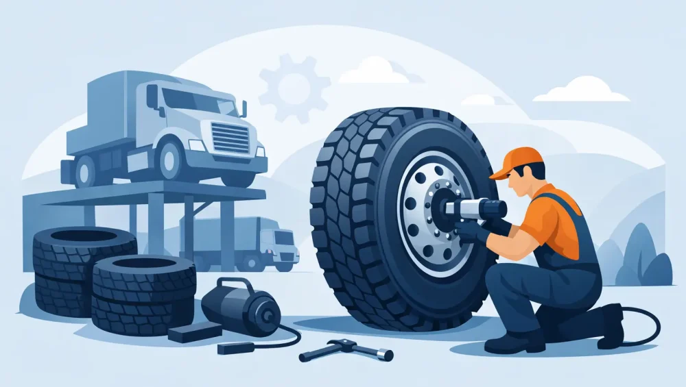 Heavy Vehicle Tyre Fitting Done Right