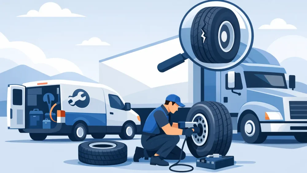 Mobile Truck Tyre Repair Hunter When It Counts