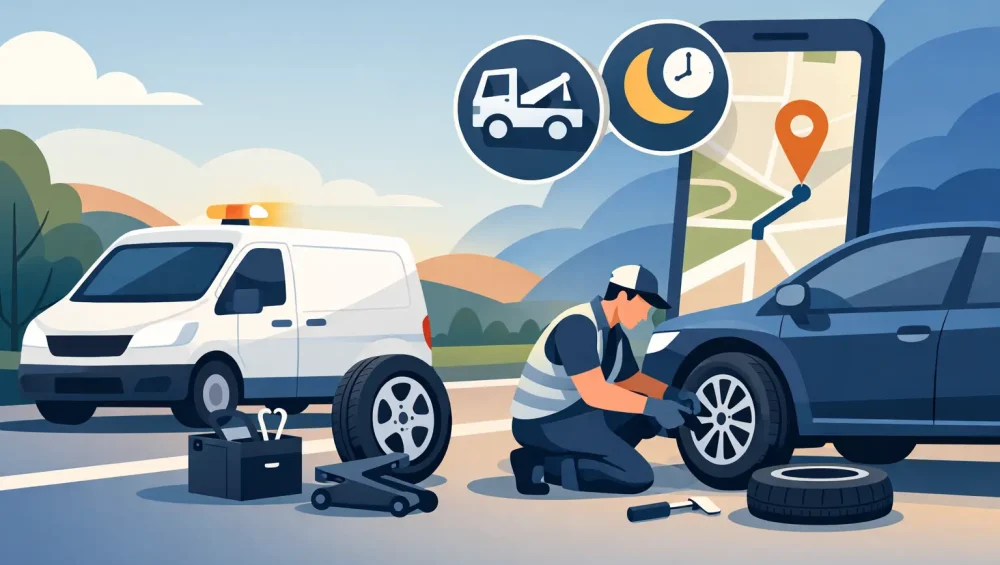 Roadside Tyre Repair Muswellbrook 24/7 Help