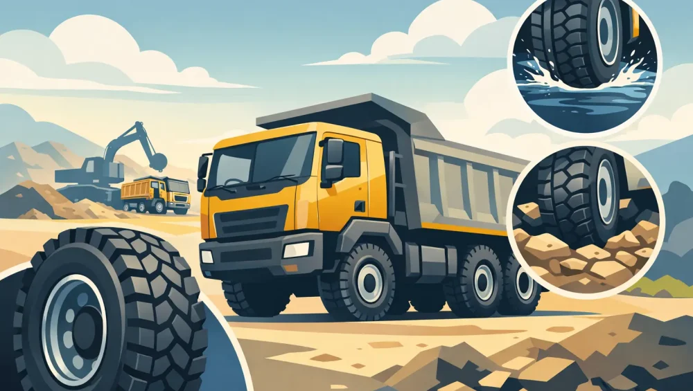 Best Tyres for Tipper Trucks That Keep Working