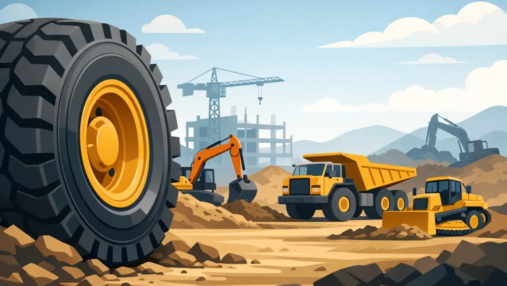 Construction Tyre Reliability on Every Job Site