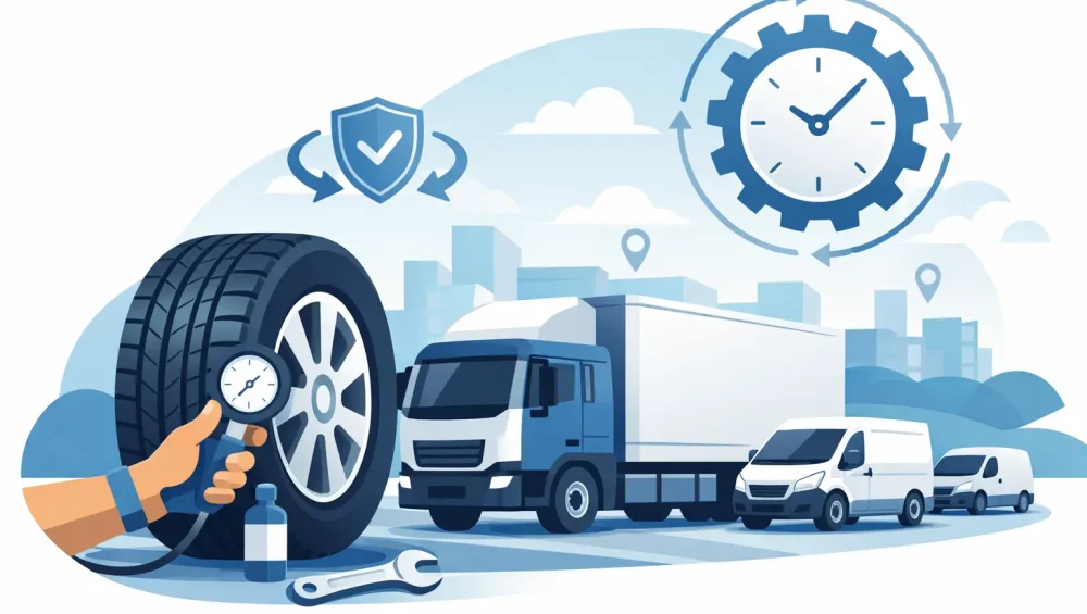 Delivery Fleet Uptime Starts With Better Tyres