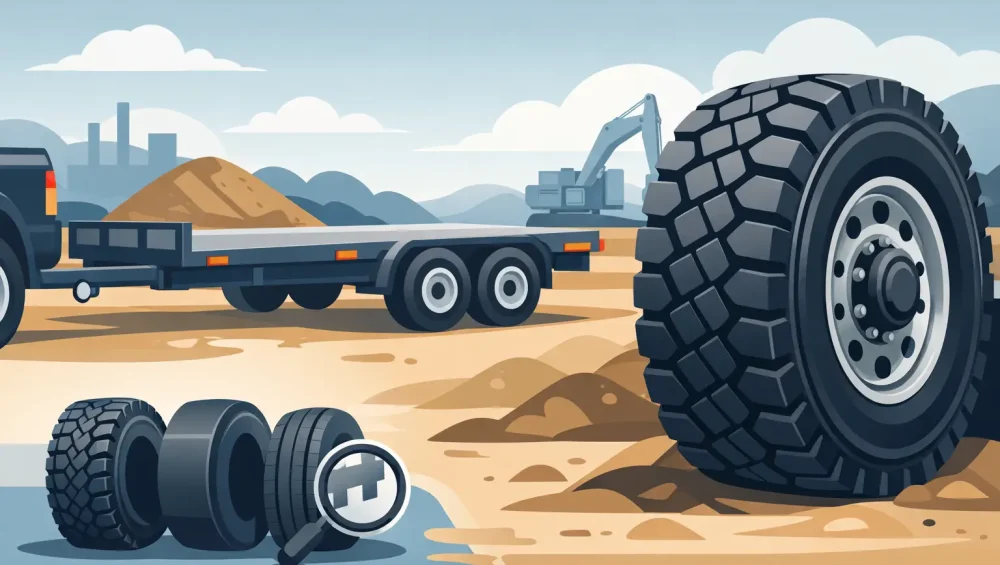 How to Choose Trailer Tyres for Heavy Work