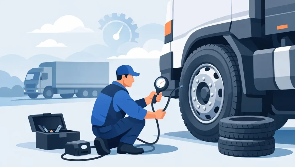 How to Test Tyre Pressure on Heavy Vehicles