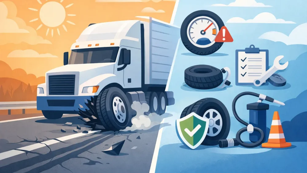 Top Causes of Truck Blowouts and How to Stop Them