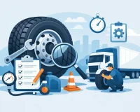 Truck Tyre Maintenance Checklist for Less Downtime