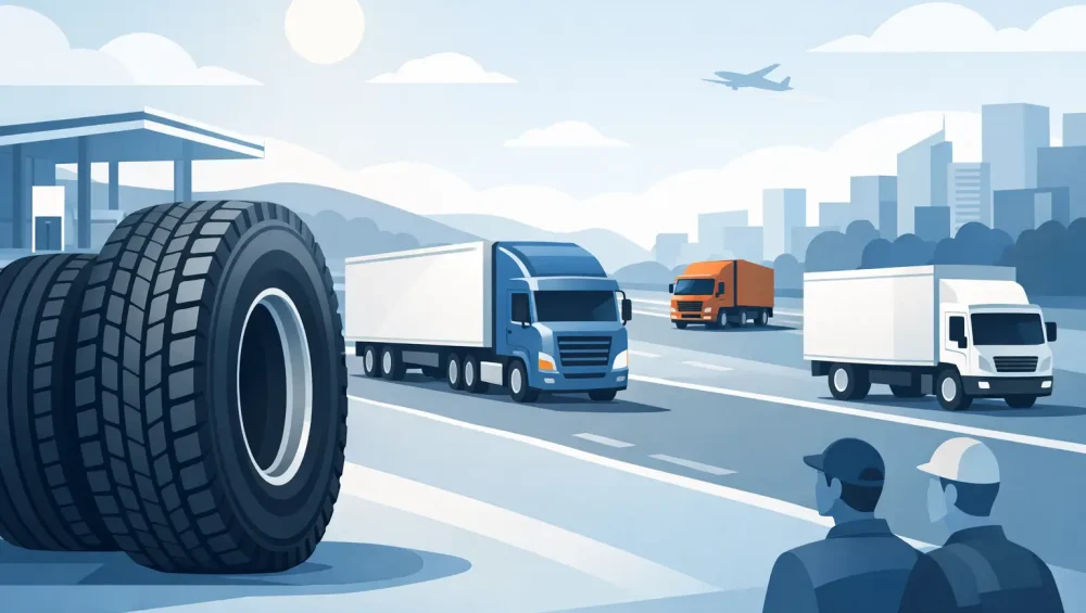 Truck Tyres That Keep Your Fleet Moving