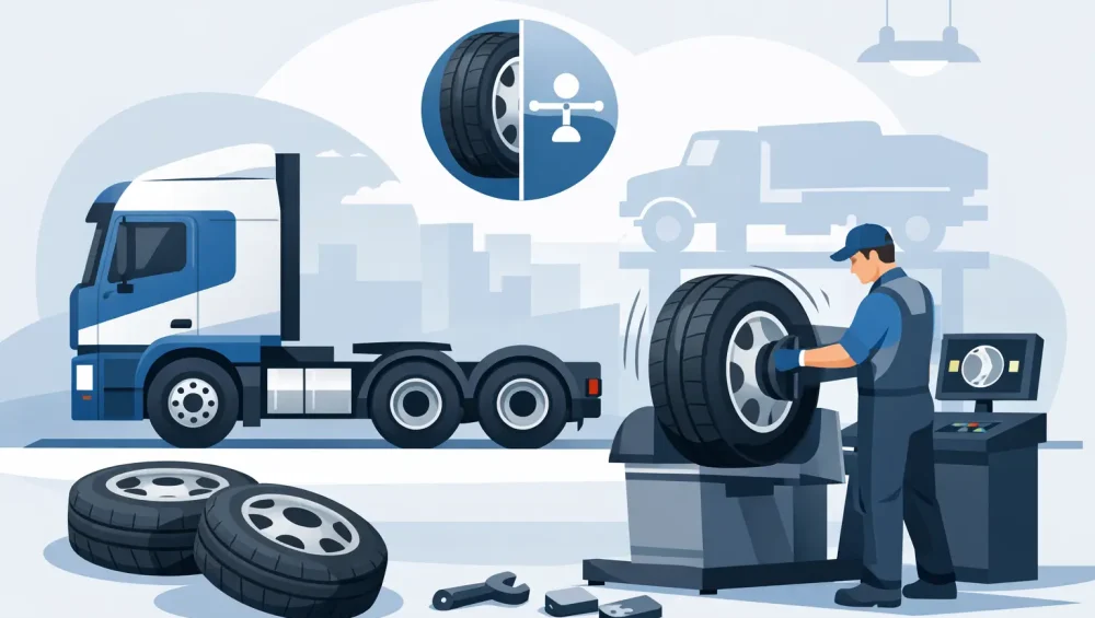 When Tyres Need Balancing on Heavy Vehicles