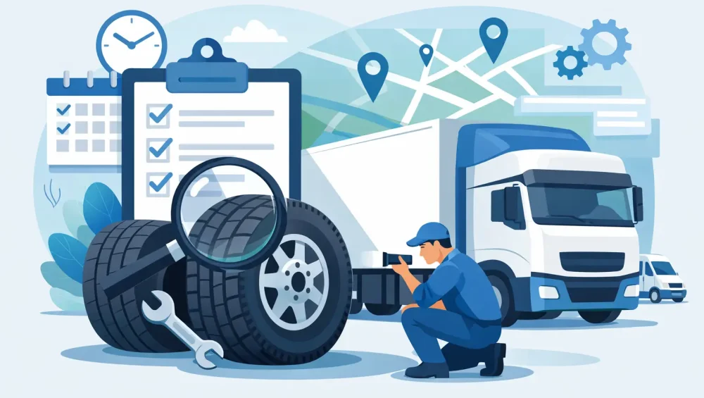 How to Plan Fleet Tyre Inspections Properly