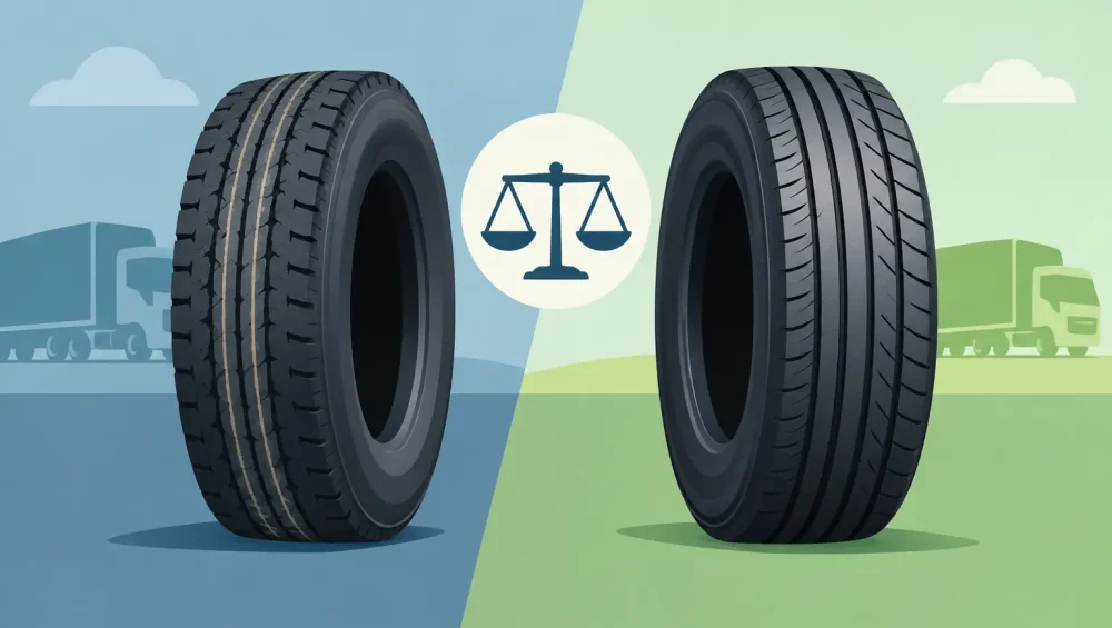 Retread Tyres vs New Tyres: What Pays Off?