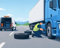 Roadside Tyre Response That Keeps Trucks Moving