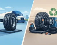 Truck Tyres vs Retreads for Working Fleets