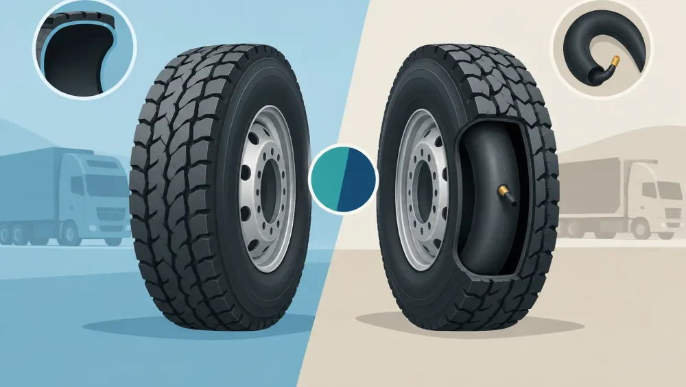 Tubeless Versus Tube Truck Tyres: Which Wins?
