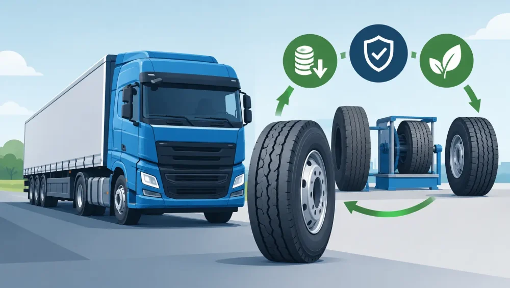 Tyre Retreading for Trucks: When It Pays Off
