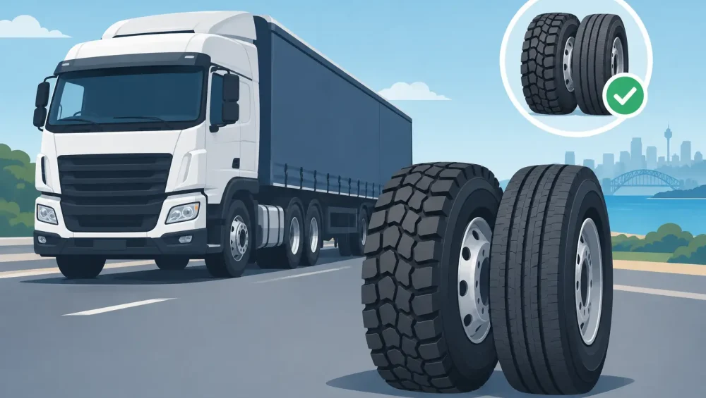 Are Mismatched Tyres Legal? NSW Truck Rules