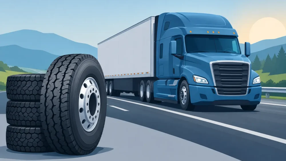 Fleet Tyres That Keep Heavy Trucks Moving