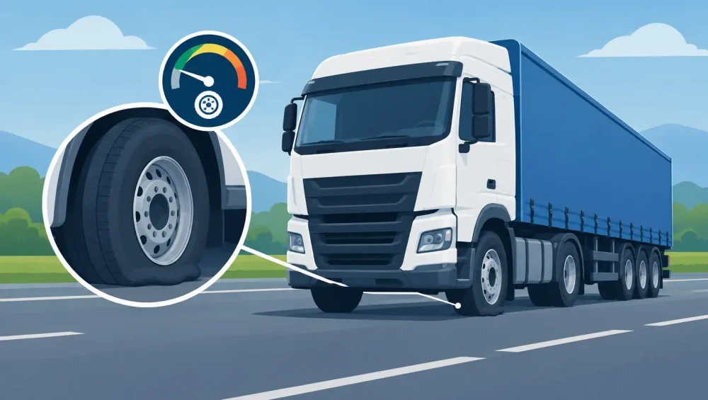 How Tyre Pressure Loss Stops Heavy Vehicles